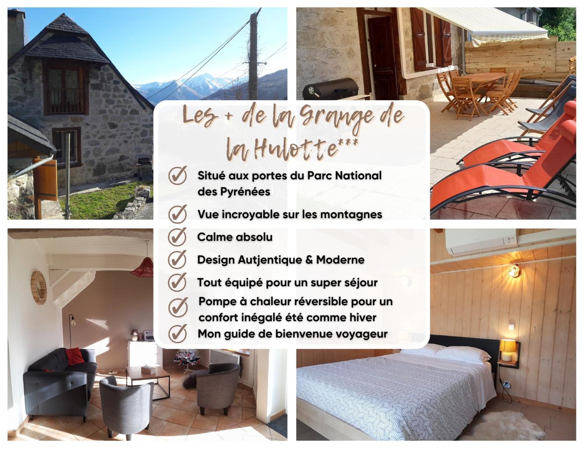 Grange de la Hulotte, gîte 3 étoiles Arras-en-Lavedan Esterno foto