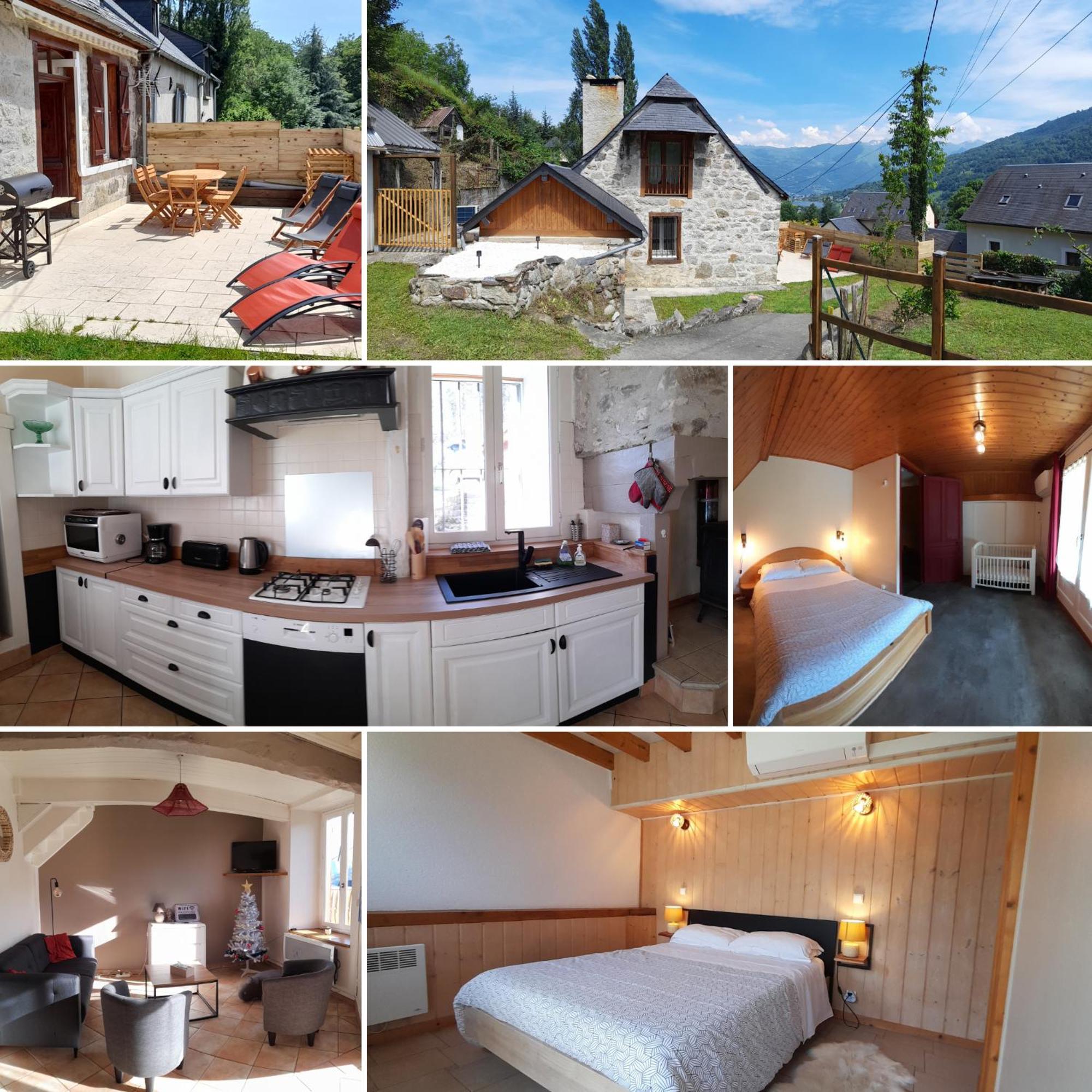 Grange de la Hulotte, gîte 3 étoiles Arras-en-Lavedan Esterno foto